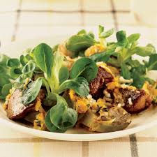 See recipes for chicken liver too. Fried Chicken Liver Bacon And Tomato Salad With Ranch Dressing Recipe Jon Shook Vinny Dotolo Food Wine