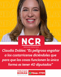 La candidata presidencial de la coalición Agenda Democrática, lanzó una  fuerte crítica a los que promueven la idea de que solo con una mayoría  absoluta en el Congreso se puede gobernar efectivamente.