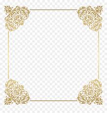 Pikbest has 1776 border gold design images templates for free. Transparent Background Gold Border Png Png Download Vhv