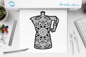Download Coffee Bundle Mandala Svg Coffee Cup Mug Moka Mandala By Doodle Cloud Studio Thehungryjpeg Com