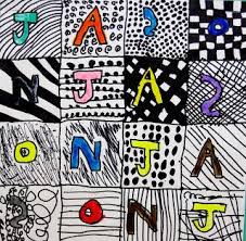 Art Explorium Name Grid Classroom Art Projects Art Lessons Elementary Name Art