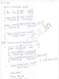 Rd Sharma Class 10 Solutions Chapter 6 Trigonometric Identities Ex 6 1 Q 37 In 2020 Maths Solutions Solutions Identity