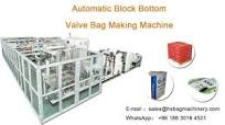 Automatic Block Bottom Cement Valve Bag Making Machine | China PP Woven Valve Bag Making Machine |