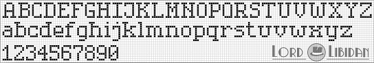 They also have a great message board in which you will get replies in record time. Over 50 Free Cross Stitch Alphabets Fonts Lord Libidan