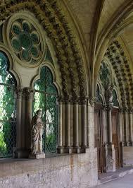 Cloister Of Noyon Picardy Picardie France Cathedrale De Beauvais Cathedrale Cloitre