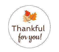 Thank you is not only a standard polite phrase used in everyday service or information interchange; Amazon Com Thankful For You Stickers Set Of 20 Handmade