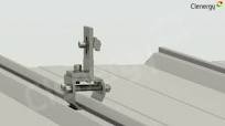 Install Universal Klip-lok for Solar Roof Mounting System