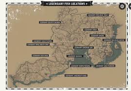 Legendary Fish Locations Reddeadredemption2 In 2020 Red Dead Redemption Ii Red Dead Redemption Read Dead
