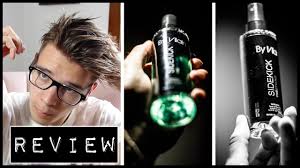 There is something for every hair type, from fine to thick spray hair with a heat protectant spray to prevent styling damage and frizz. By Vilain Sidekick Pre Styling Spray Review Mens Quiff Youtube
