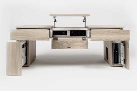 $8.00 coupon applied at checkout. Coolest Coffee Table Hides Fridge Pop Up Dining Table