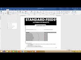 Microsoft Word 2016 Tutorial Convert Text To Table Microsoft Word 2016 Words Microsoft Word