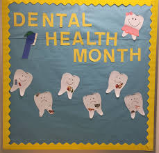 National Children S Dental Health Month My Clinic Bulletin Board Dental Health Month Childrens Dental Health Month Childrens Dental Health