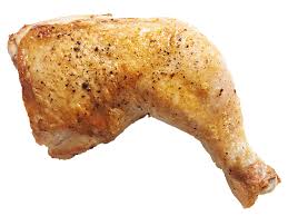 Roast whole (thawed) chickens for 20 minutes per pound, plus an additional 15 minutes. How To Oven Bake Chicken Legs And Chicken Quarters Better Homes Gardens