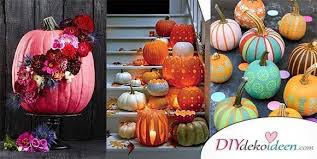 Deko Mit Kurbissen Im Herbst Uber 15 Dekoideen Fur Haus Und Garten Weihnachtsschmuck Diy Bastelideen Ballongirlande