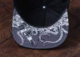 The Kraken Supply Shop Kraken Rum Kraken Black On Black Embroidery