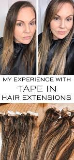 Tape hair extensions usually have a very flat base, also known as a seamless skin weft. Tape In Hair Extensions My Experience Review Beauty