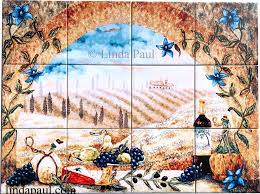 Italian tile mural store is an exclusive on line store. Italian Tile Murals Tuscan Kitchen Backsplash Tiles