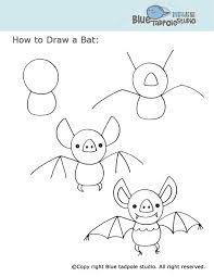 Using This My Kiddos Are Doing So Well With Directed Drawing And It Has Made A Big Difference In Thier Writing Easy Drawings Draw A Bat Art Lessons