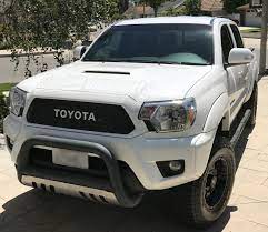 Popular toyota tacoma grille finishes: 2012 15 Toyota Tacoma Mesh Grill Insert By Customcargrills