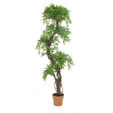 Cream Flowering Japanese Fruticosa Tree Artificial Plants And Trees Artificial Tree Indoor Tree Plants