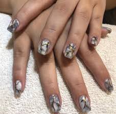 + i get dip powder nails. Marble Dipping Powder Nails Kiarashy Essie Nail And Hair Salon Yukon Facebook