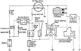 1989 Toyota 4runner Fuel Pump Wiring Diagram Toyota 4runner Toyota Toyota Camry