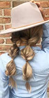 72 Braid Hairstyles That Look So Awesome Cute Pigtail Hairstyle Cowgirl Hair Pigtail Hairstyles Cowgirls Hairstyles