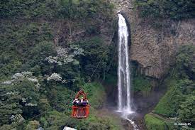 Capacidad para carga y descarga de 30 o más camiones en forma simultánea en toda la plataforma. Banos De Agua Santa Hermoso Paraje Ecuatoriano Ecuador Travel Banos Ecuador Waterfall