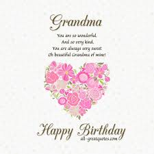 Add to favorites grandma to be card, you are going to make such a lovely grandma, new nanny greeting card, personalised card for grandma to be bc247. Great For Grandma Birthday Quotes Quotesgram