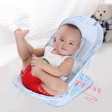 The foldable baby bath includes an extra leg support so the bath can be used on any flat surface. Foldable Baby Bath Tub Bed Newborn Baby Bath Seat Chair Baby Shower Nets Infant Bath Bathtub Support