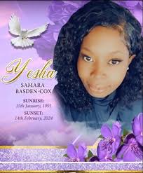 Sunset mortuary saying farewell to the late Y'esha cox 🕊️”preserving the  memories that never die”