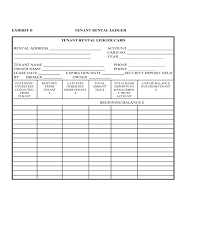 2022 rental ledger template fillable printable pdf forms handypdf