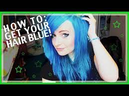It tends to fade rather quickly, so you'll want to stock up on some products to help maintain the shade. How To Get Bright Blue Hair Youtube