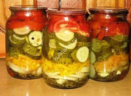 салат из свежих кабачков и огурцов на зиму рецепты Letnij Salat Na Zimu Recept Kak Ya Prigotovila Canning Recipes Pickled Veggies Canning Vegetables