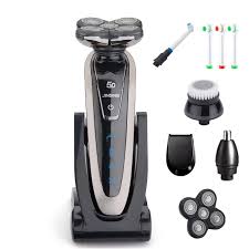 A flaking scalp can be easily injured by a razor. Electric Shaver For Men Rechargeable Shaving Machine For Hair Removal Electric Razor 5d Floating Head Bread Trimmer D40 Electric Shavers Aliexpress