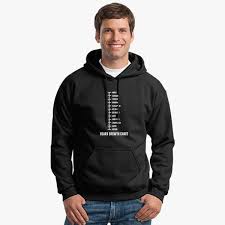 Beard Growth Chart Unisex Hoodie Customon