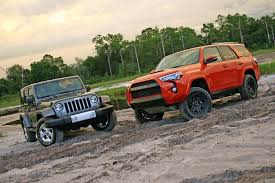 Toyota 4runner Trd Pro Vs Jeep Wrangler Unlimited Pictures Photos Wallpapers And Videos Jeep Wrangler Unlimited Toyota 4runner Jeep Wrangler