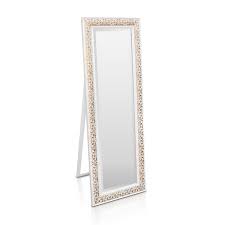 Mirrors are the best home accessory and will add a sense of light and space to a room. Vintage Style Shabby Chic Mirror 130x45 Cm Antique White Gold