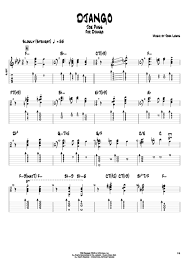 Django By Joe Pass Full Score Guitar Pro Tab Mysongbook Com