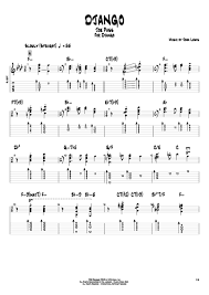 django by joe pass full score guitar pro tab mysongbook com