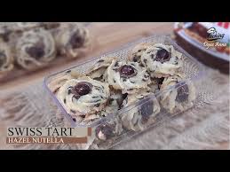 Bahan untuk cuba masak resepi pizza nutella enak dan mudah berikut ini kesempurnaan dan kesabaran diperlukan jika nak buat dan sudah tentu memang kena perancangan yang betul kalau nak. Swiss Tart Hazel Nutella Sedap Rangup Biskut Raya Litetube
