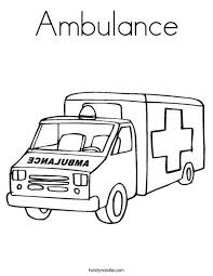 Ambulance Coloring Page Cars Coloring Pages Truck Coloring Pages Coloring Pages For Kids