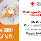 McGregor Community Blood Drive event image