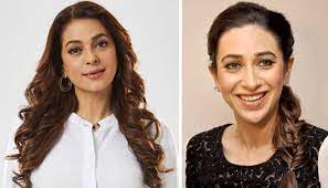 #aamir khan #juhi chawla #aamir sirf juhi ke saath #hum hain rahi pyar ke #bollywood #** #i know this is literally the shittiest quality ever but like. Juhi Chawla Says She Is Responsible For Karisma Kapoor S Stardom
