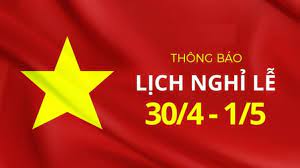 Mẫu thông báo nghỉ 30/4, 1/5. Lá»‹ch Nghá»‰ Lá»… 30 4 Va 01 5 NÄƒm 2021 Ä'á»'i Vá»›i Há»c Sinh Sinh Vien Cáº£ NÆ°á»›c