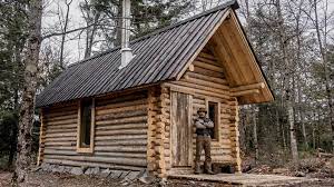 One man builds a cheap, rustic log cabin in the canadian wilderness alone and without power tools over several months in 2017.please subscribe: Hand Tools Building Without Power