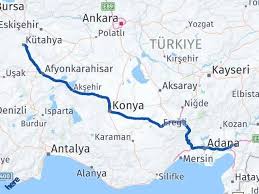 Osmaniye ile adana arası mesafe kaç kilometre ve yol tarifi güzergah haritası. Kutahya Ile Osmaniye Arasi Kac Km Kac Saat