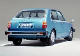 Image result for Nice Blue 1977 Honda