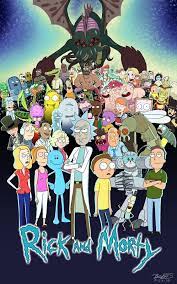 Rick And Morty Fan Poster By 3frogboy Rick And Morty Poster Rick I Morty Rick And Morty