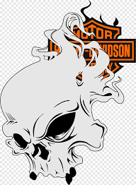 You'll find designs that include willie g's famous skull graphic, the bar & shield® logo, the silhouette bar & shield® logo, industrial themed. Harley Davidson Skull Logo Art Stencil Airbrush Harley Davidson Decal Harley Davidson White Logo Png Pngegg